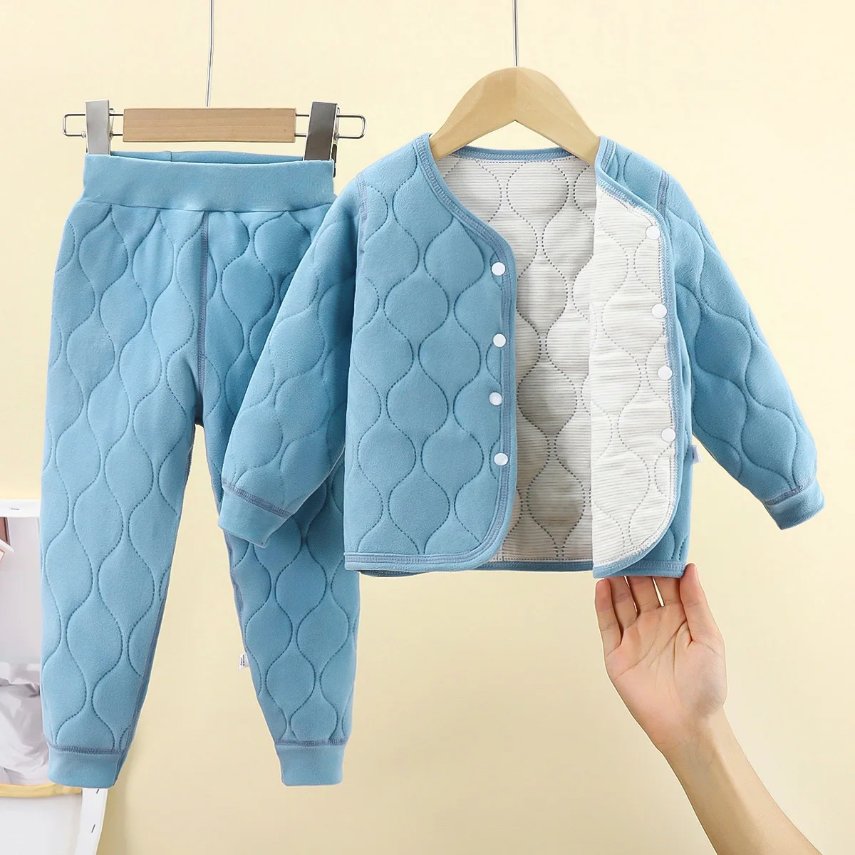 Conjunto de invierno grueso para niños – ropa cálida - imagen 3