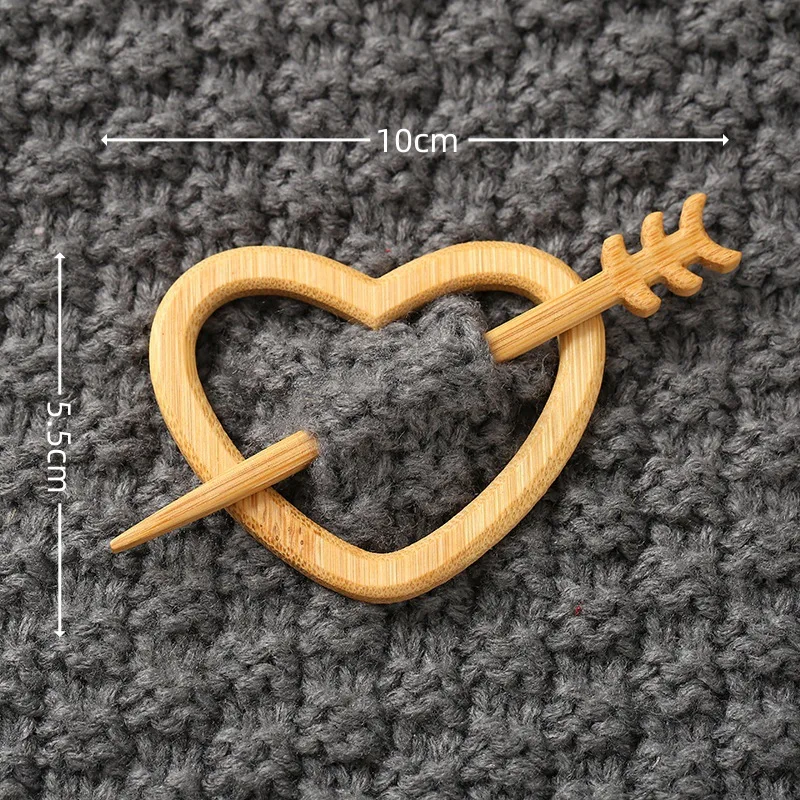 Broche de madera con diseño de animales para bebé y niño - imagen 4
