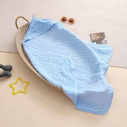 Toalla con capucha para bebé de algodón gasa suave y absorbente