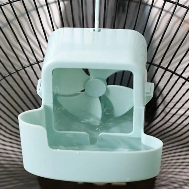 Ventilador portátil colgante con nebulizador para enfriar rápido - imagen 3