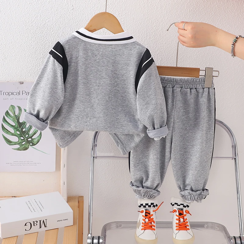 Conjunto primavera otoño para niña – camiseta y pantalón cómodo - imagen 5