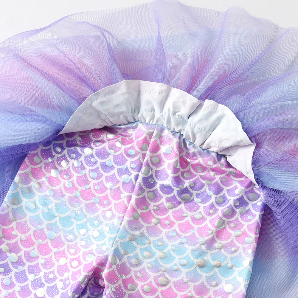 DXTON falda-leggings efecto dos piezas patchwork para niña cómoda - imagen 3