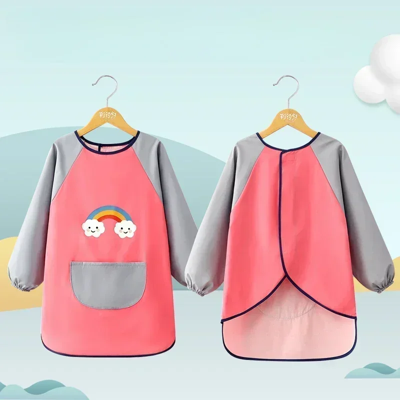 Delantal impermeable de dibujo guardería para niños y niñas - imagen 2
