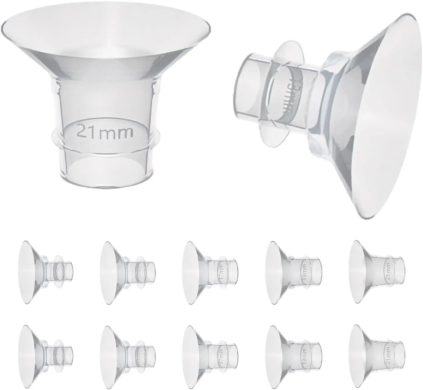 Set de insertos de brida de silicona para extractores portátiles