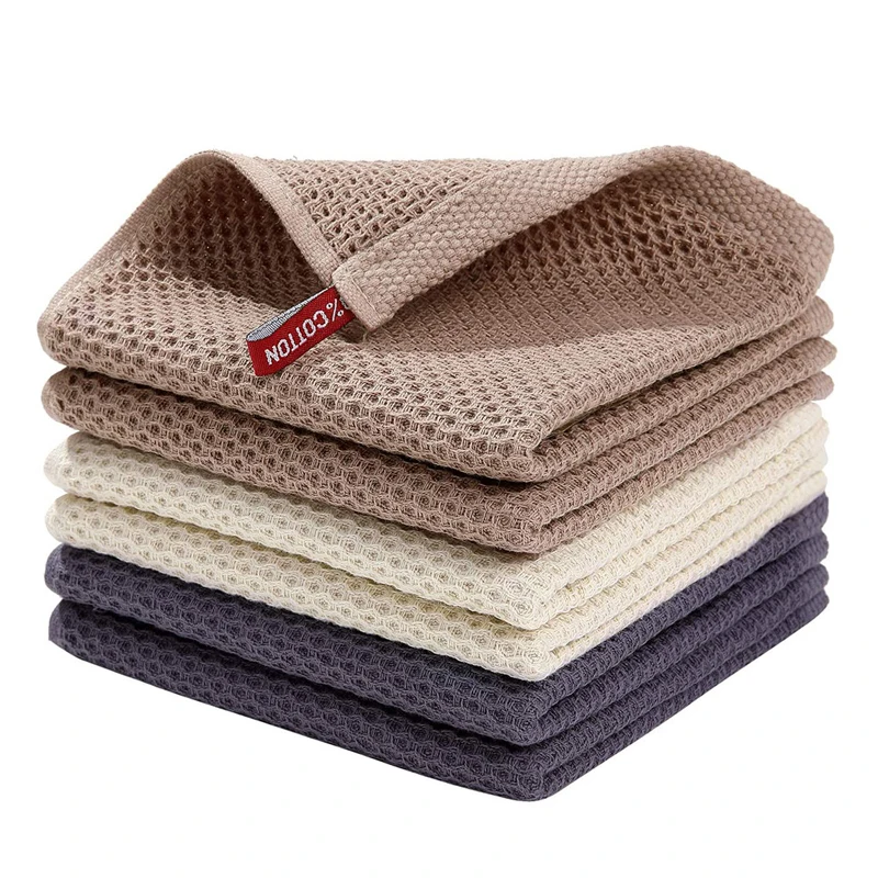 Trapo de cocina absorbente de algodon con secado rapido