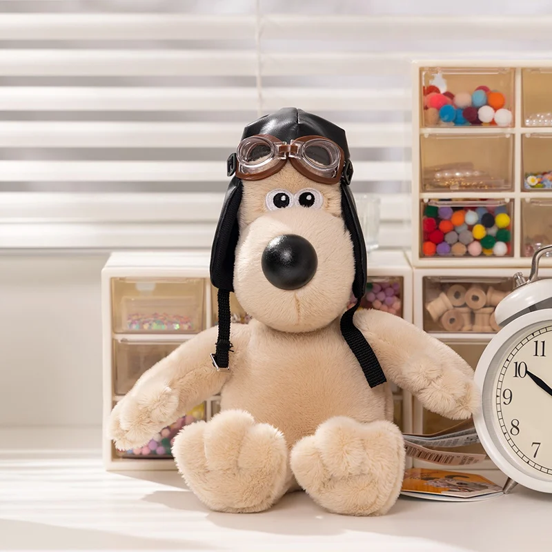 Peluche Wallace y Gromit de cachorro, juguete tierno