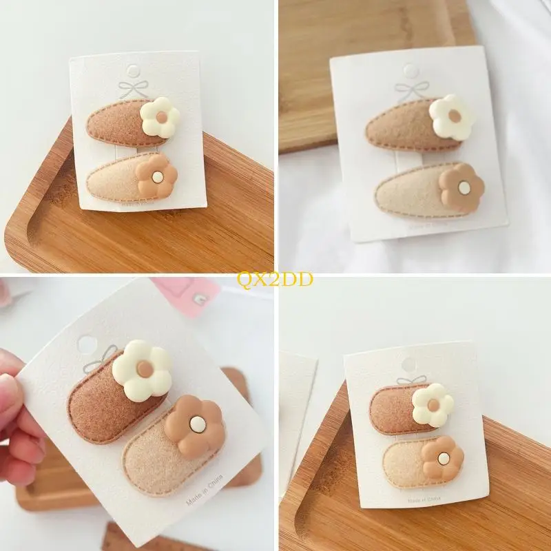 Pasadores de flores niña – Clips suaves para vestidos infantiles - imagen 3