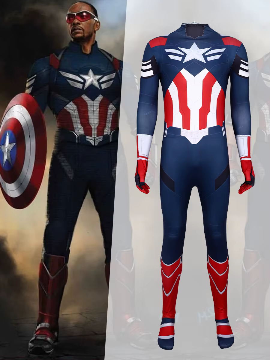 Disfraz adulto Capitán América – Traje completo Halloween