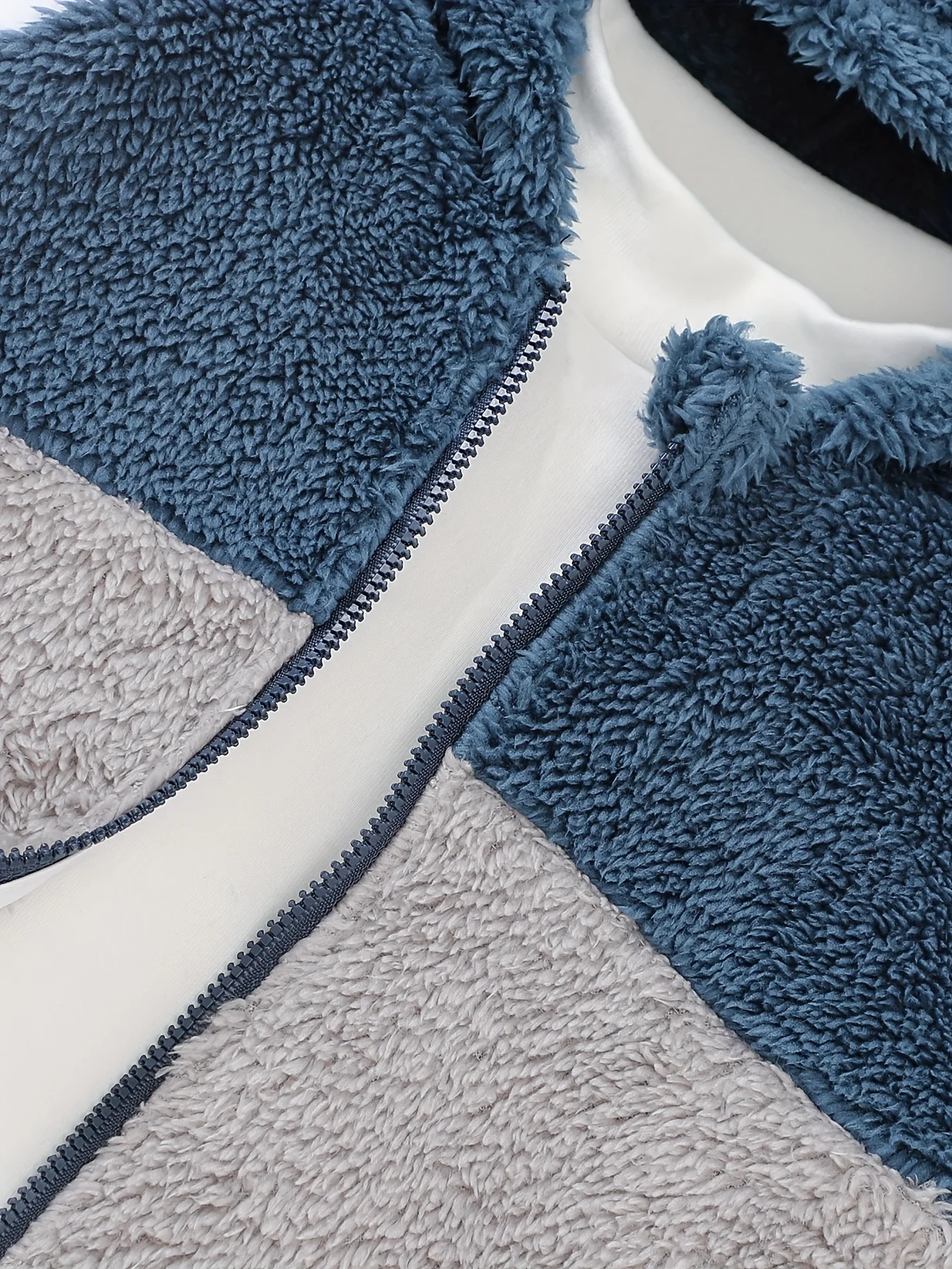 Chaqueta con capucha cálida de felpa suave para otoño e invierno - imagen 2