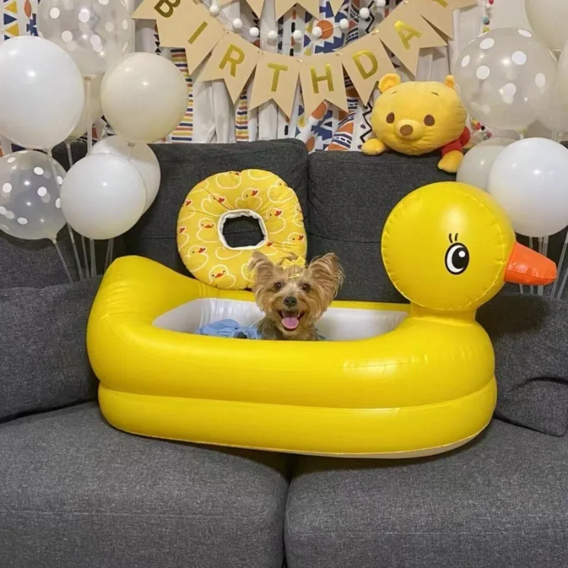 Bañera de pato inflable para piscina infantil de verano - imagen 4