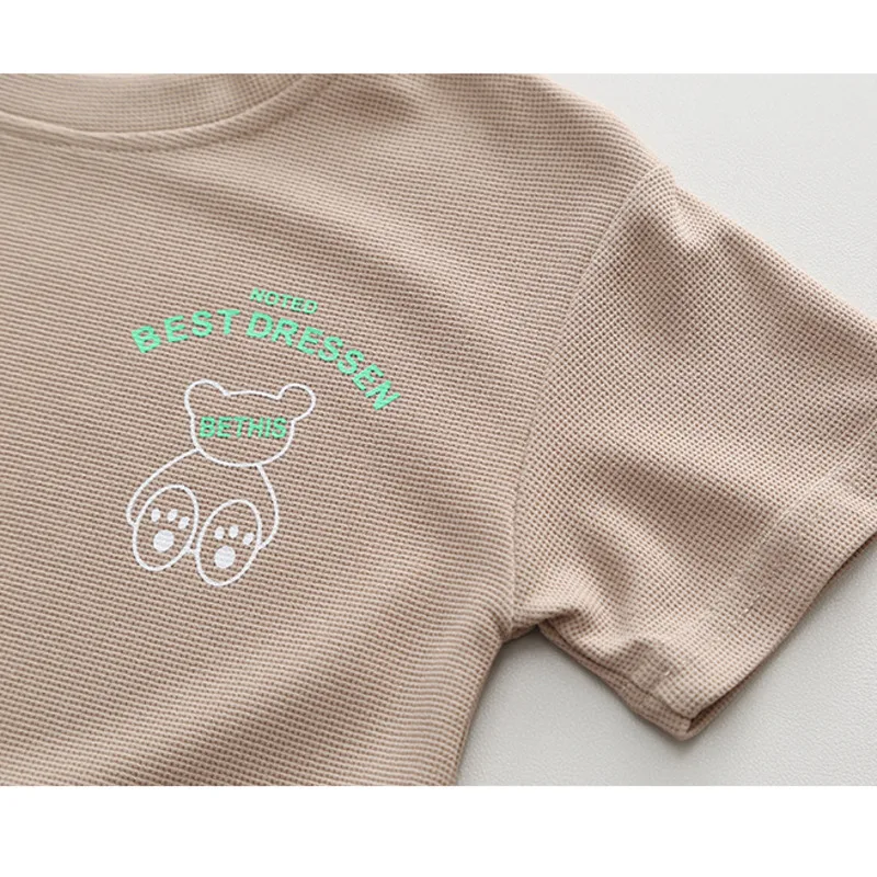 Conjunto verano camiseta y pantalón corto para niños - imagen 5