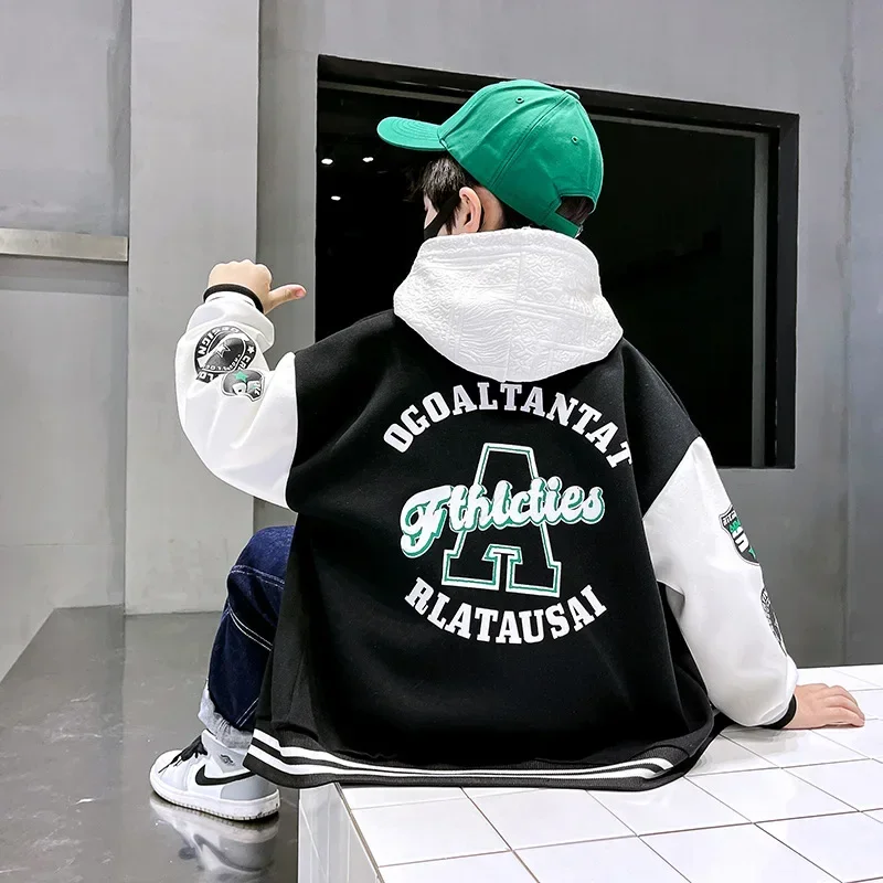 Sudadera de deporte manga larga para niños – Primavera/Otoño