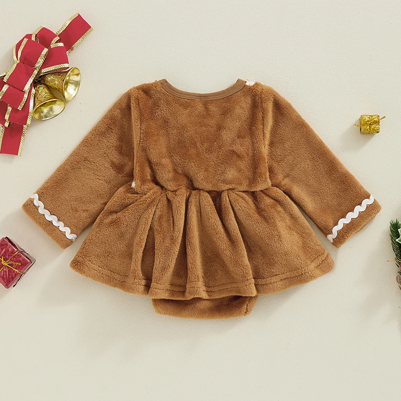 VISgogo mameluco navideño para niña - imagen 3