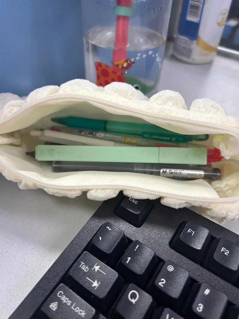 Estuche escolar para lápices con diseño tierno, gran capacidad - imagen 5