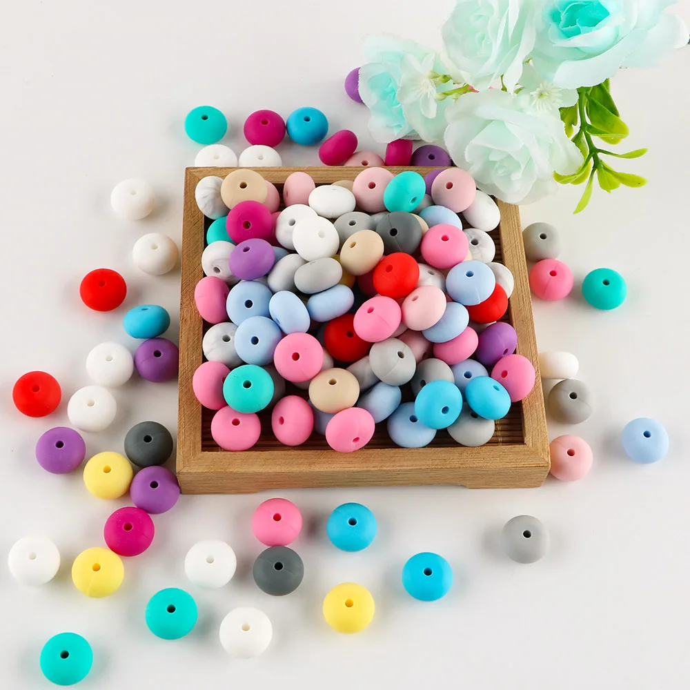 Abacus cuentas de silicona para pulseras, collares y pendientes - imagen 3