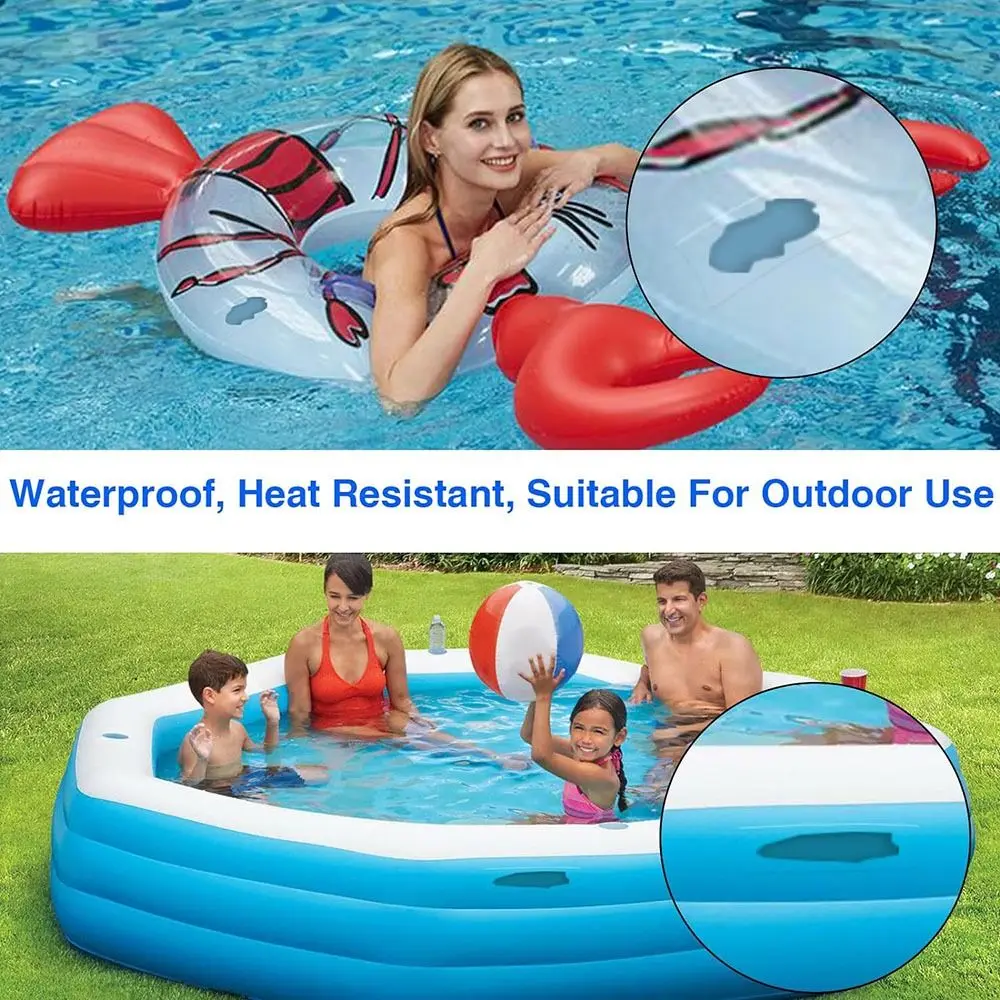 Parche para piscinas hinchables impermeable de reparación - imagen 2