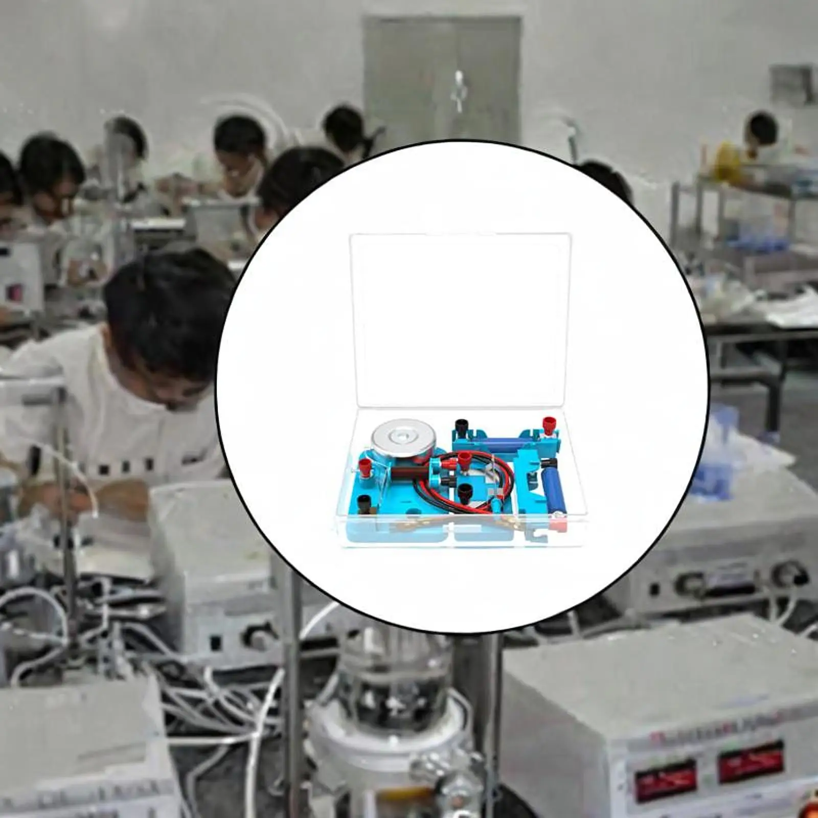 Circuito eléctrico educativo con campana, kit de laboratorio de física - imagen 3