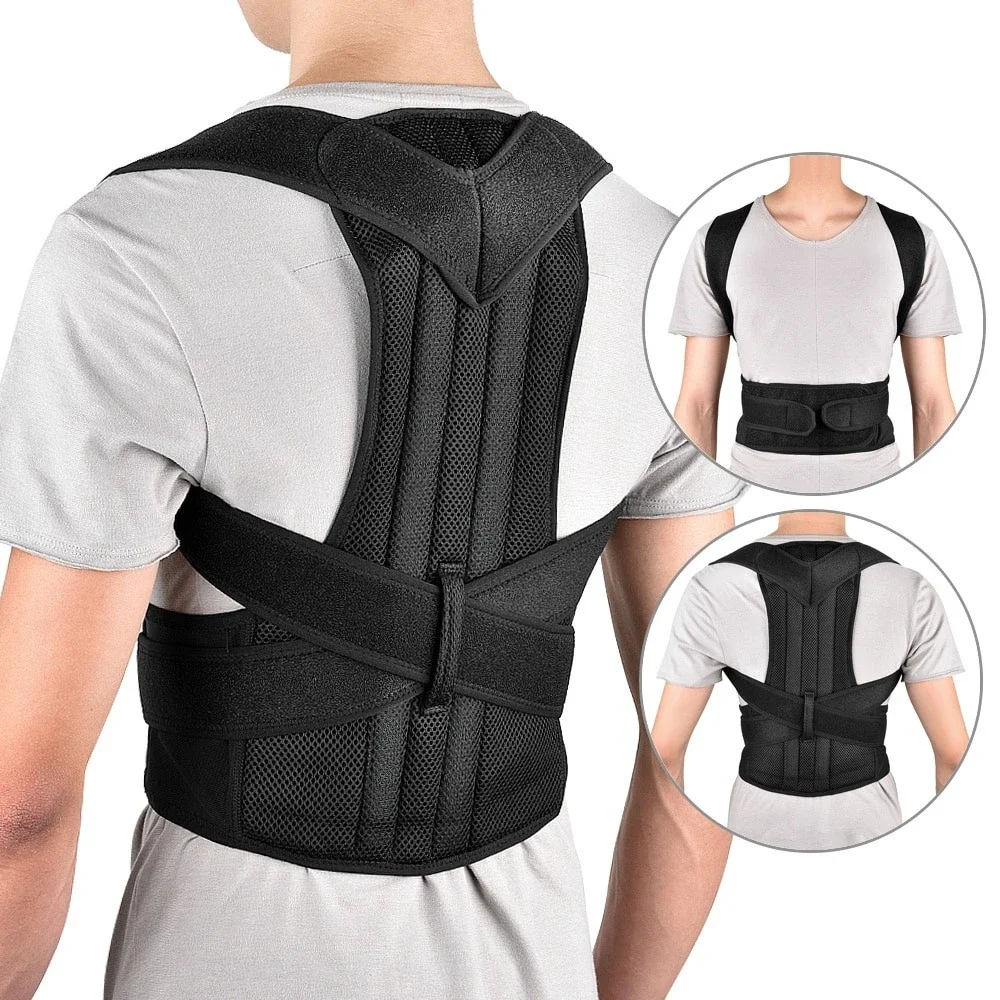 Corrector de postura lumbar infantil con chaleco ajustable - imagen 4