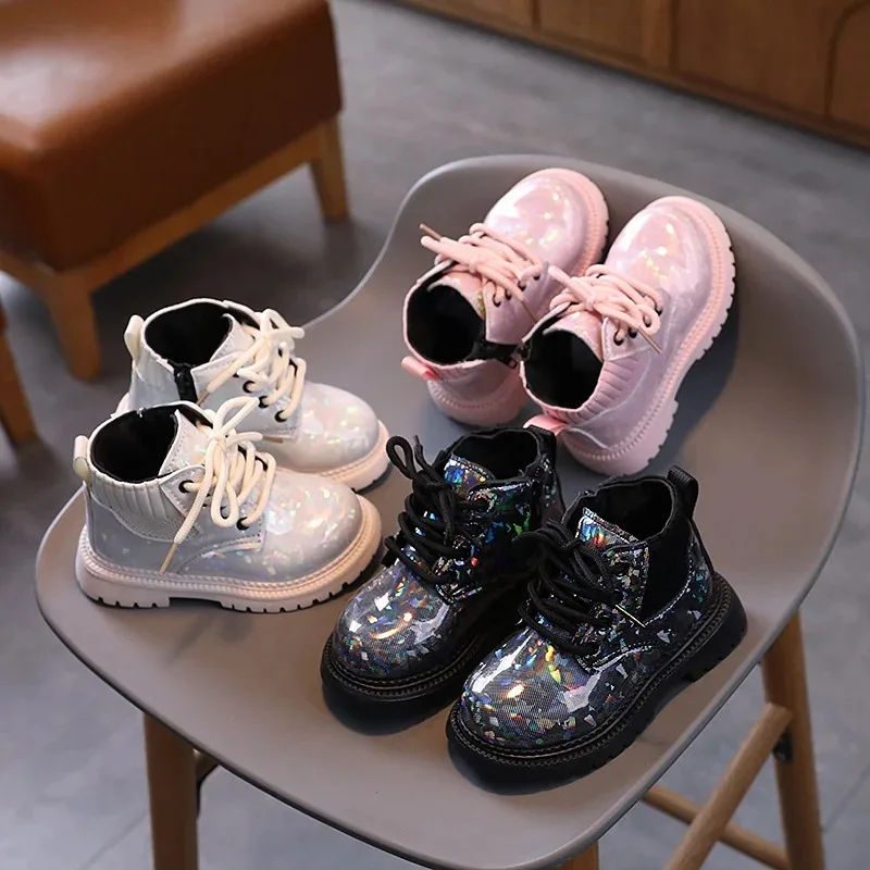 Botas cortas británicas de suela flexible para niña, invierno - imagen 4