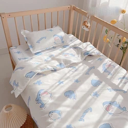 Funda nórdica bebé algodón dibujos animados – Sábana y almohada