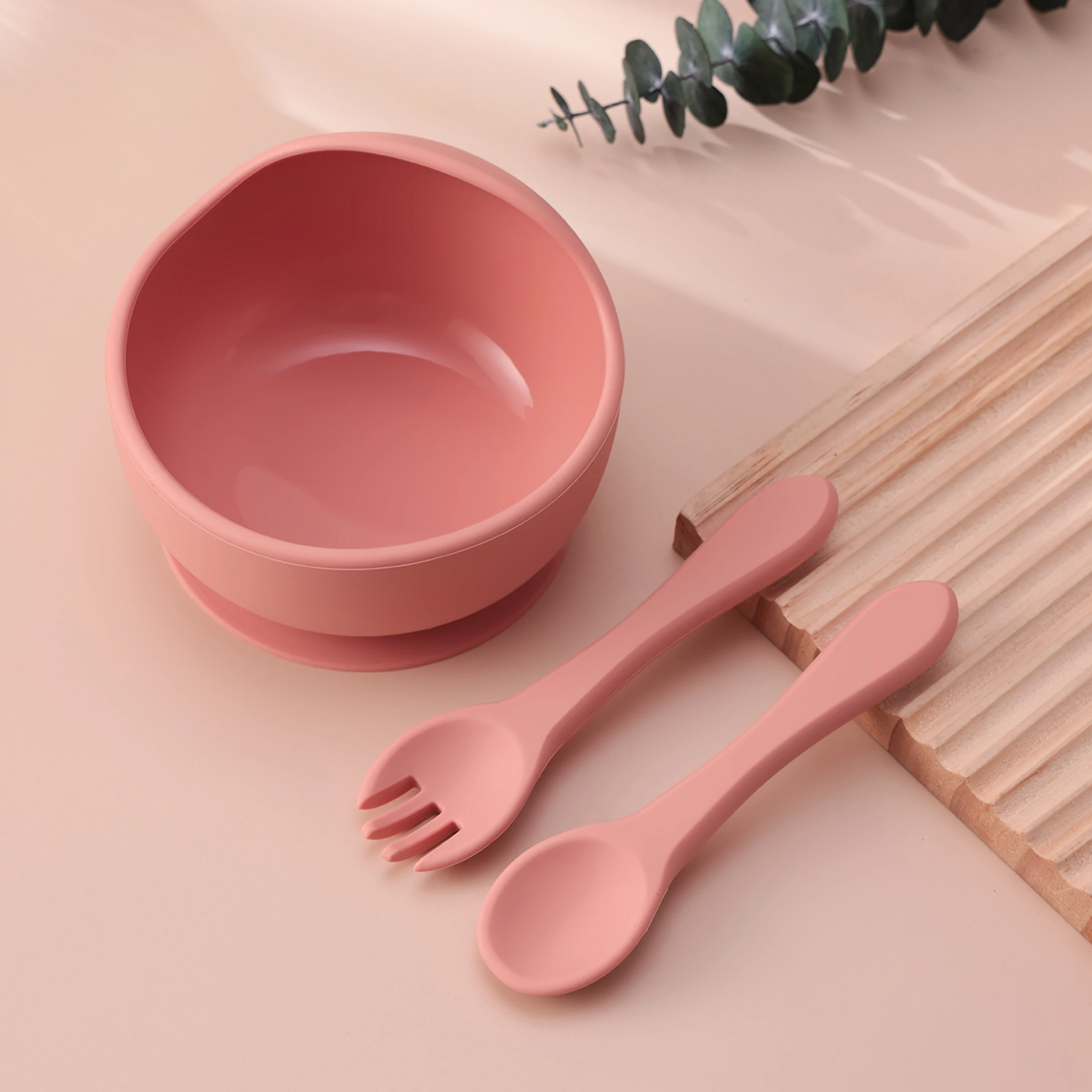 Set infantil de silicona en colores para niños