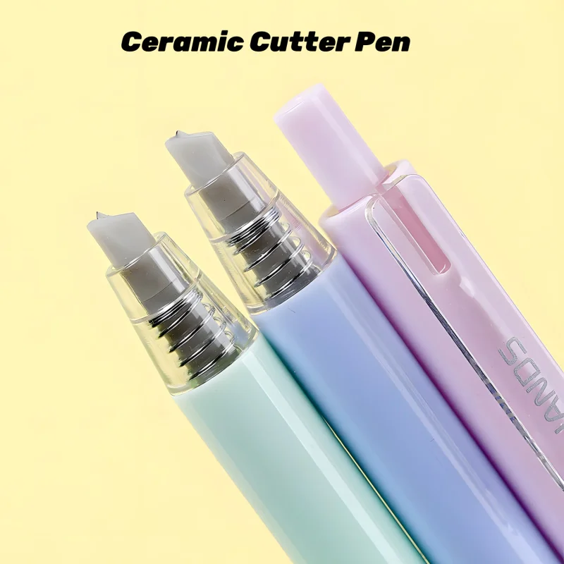 Bolígrafo cortador de cerámica retráctil seguro para manualidades - imagen 2