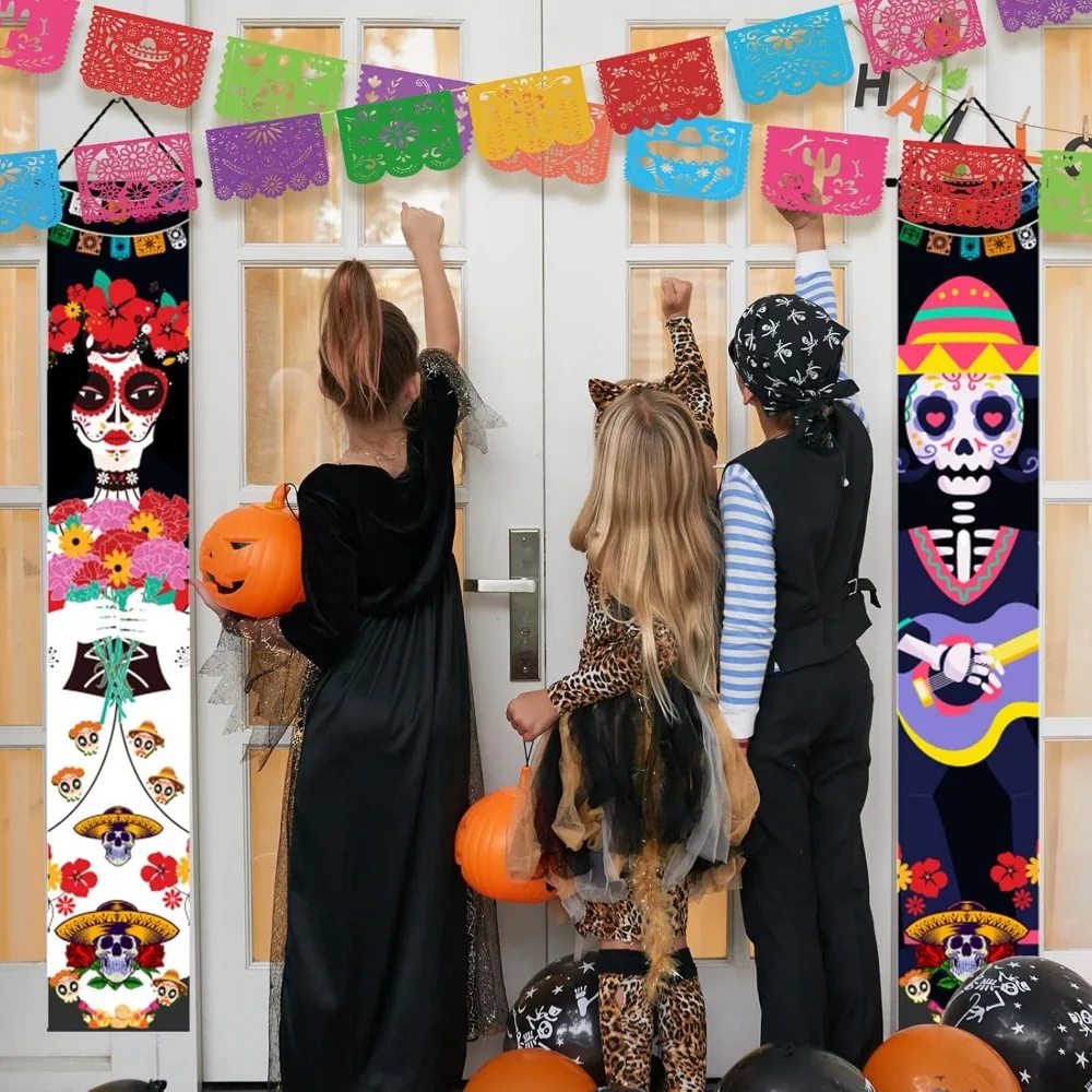 Decoración porche halloween