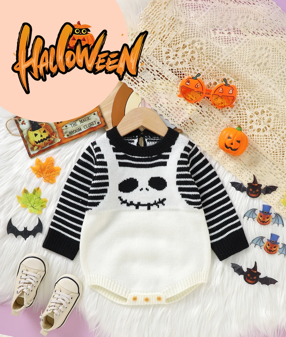 Monos de Halloween para bebé
