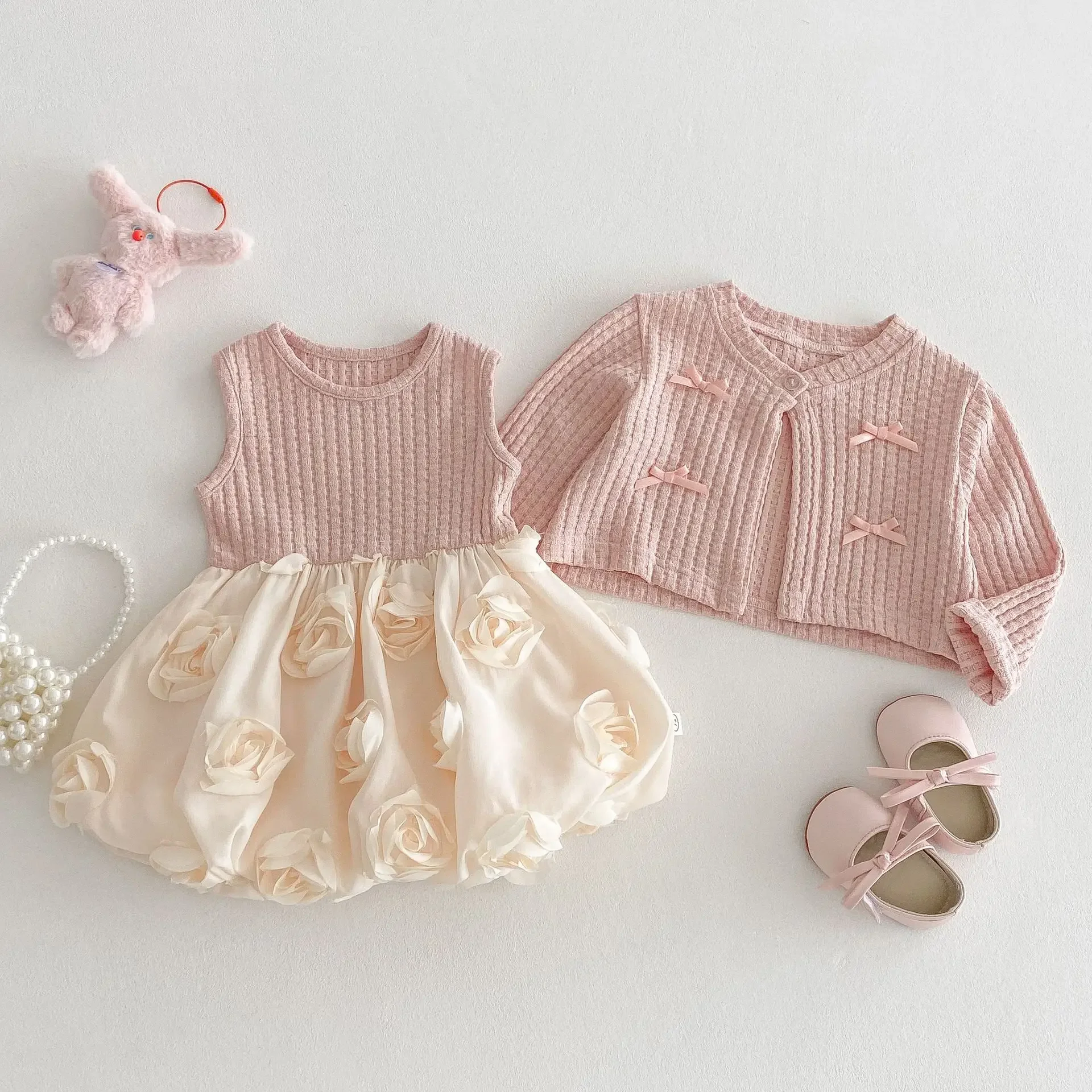 MILANCEL Vestido floral sin mangas para niña - imagen 2