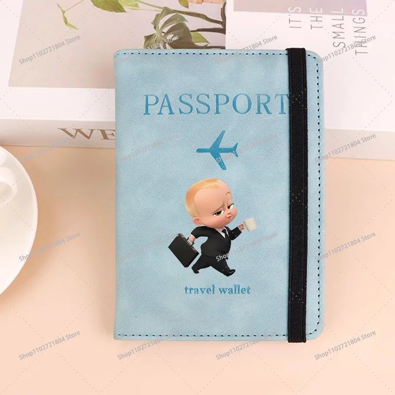 Funda pasaporte Baby Boss con estampado infantil y protección - imagen 4