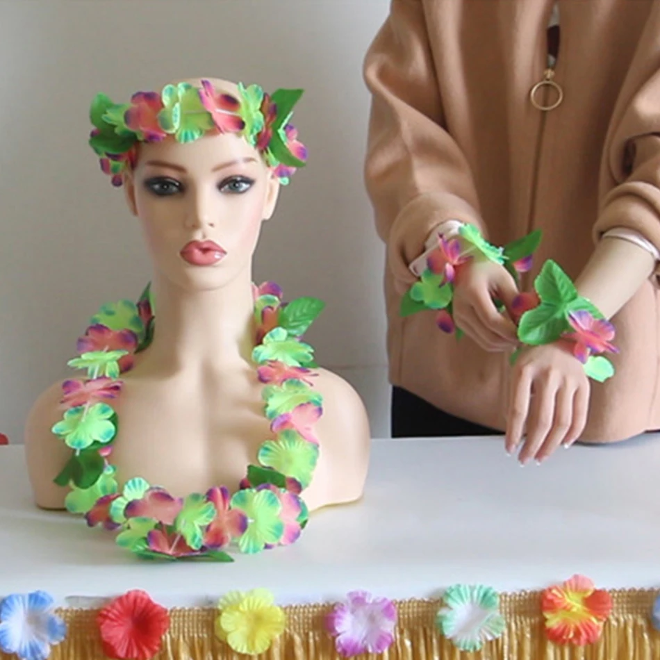 Conjunto Lei hawaiano Moana para bebé cumpleaños - imagen 5