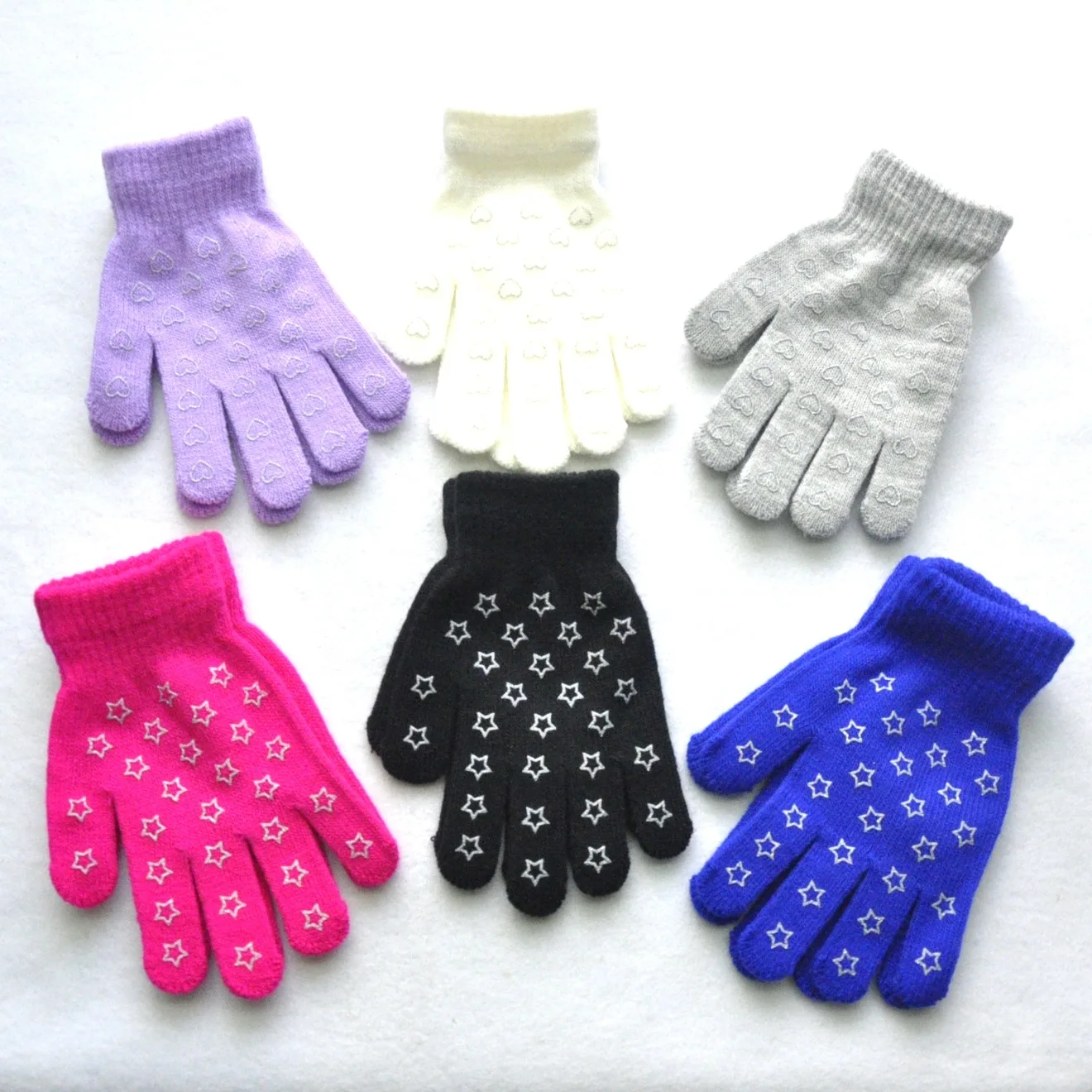 Guantes de invierno con estrellas para niño - Suave y cálido - imagen 5