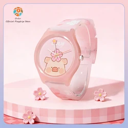 Oyzeroplus Lulu Pig Time caja misteriosa de relojes