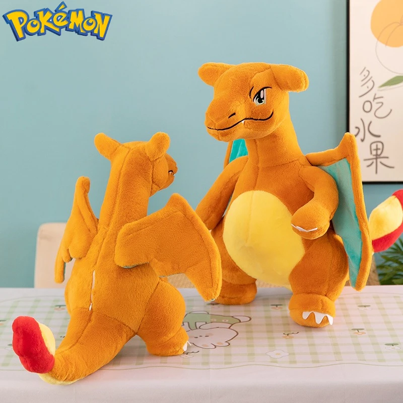 Peluche Charizard suave estilo anime, cojín para niños - imagen 4