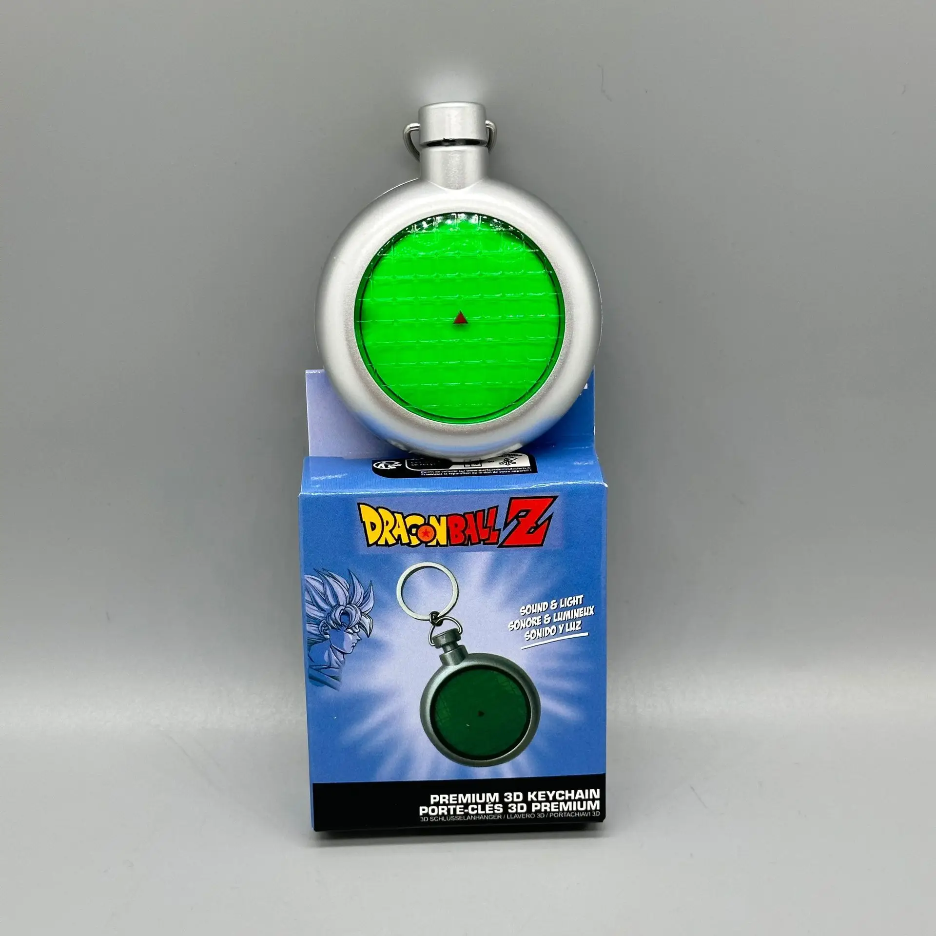 Llavero con Radar de Dragon Ball, recargable, con sonido y luz