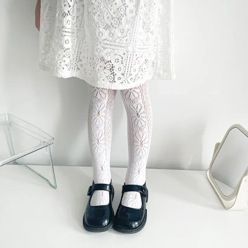 Leggings verano de algodón con floral para niña - imagen 4