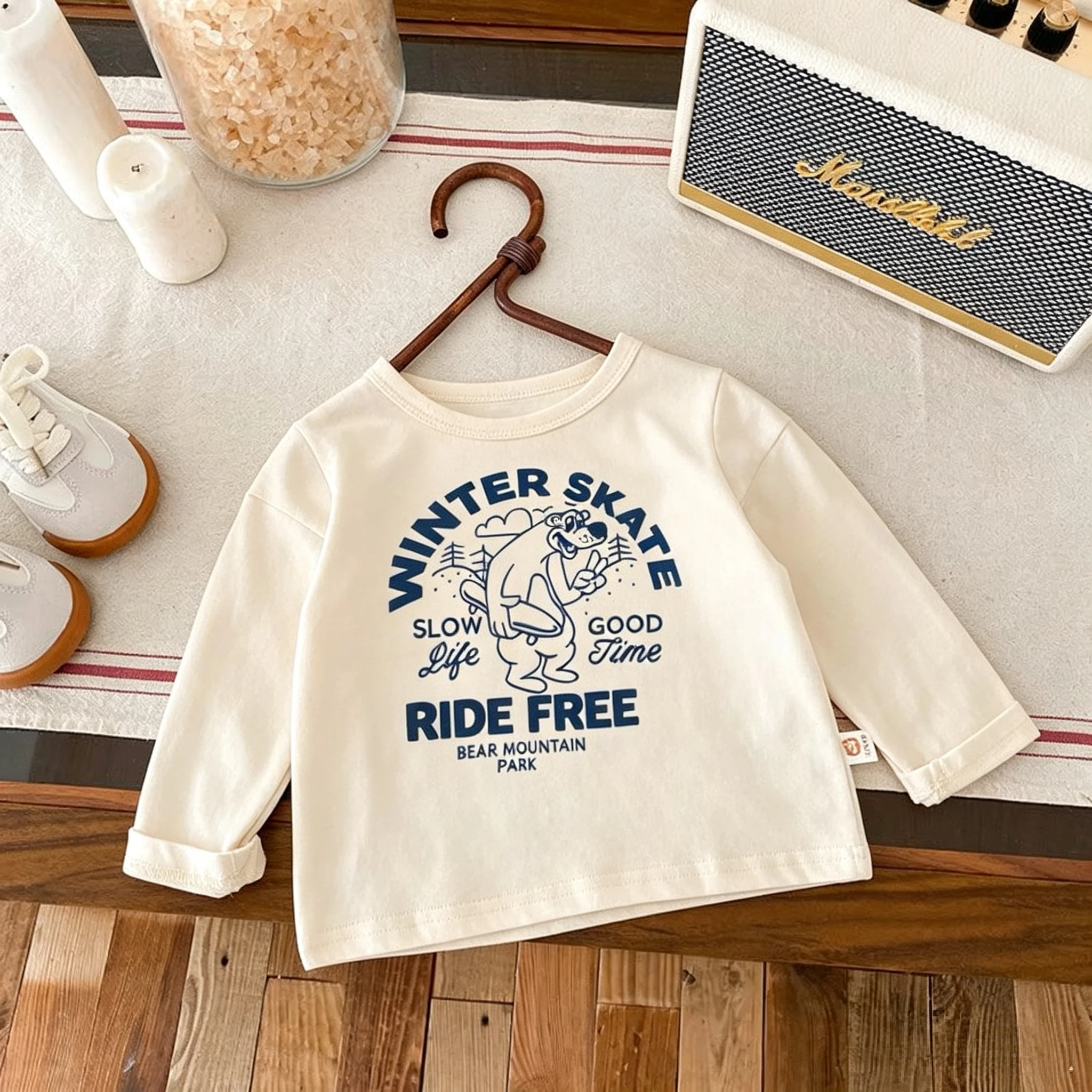 Detalle de estampado en prenda infantil