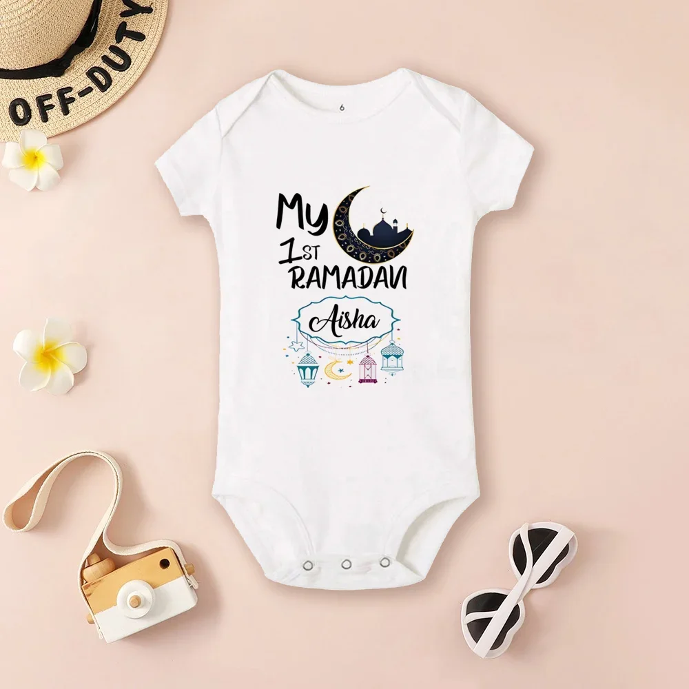 Body Eid para bebé – Peto personalizado manga corta infantil - imagen 5