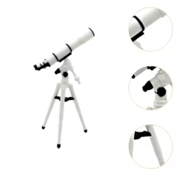 Telescopio astronómico para casa de muñecas, juego de imitación infantil