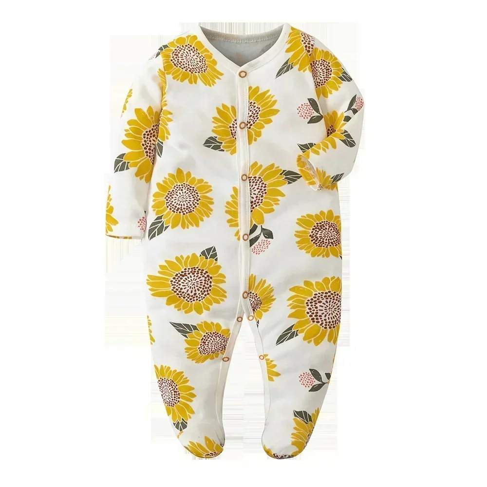 Pelele infantil de algodón – Mono suave de punto para gatear