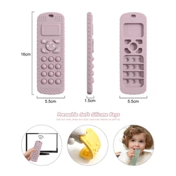 Mordedor de silicona para bebés - Juguetes masticables sin BPA