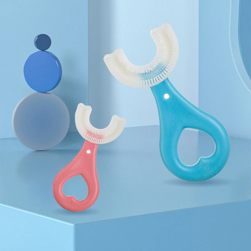 Cepillo dental infantil de silicona 360° para niños - imagen 4
