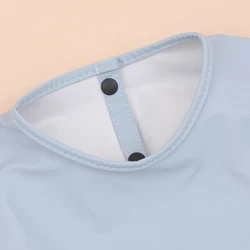 Pu babero impermeable súper suave a prueba de suciedad sólido