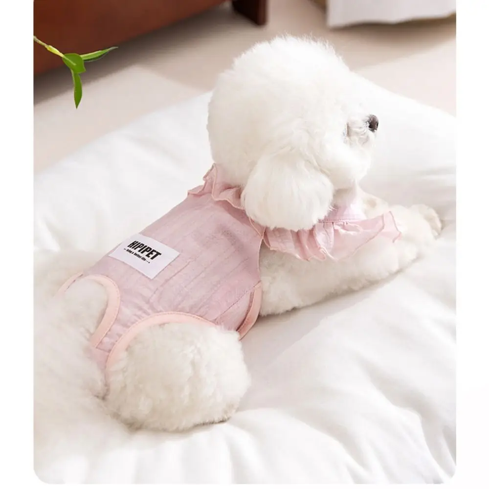 Pañales para perros con pantalón fino transpirable de verano