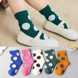 Calcetines de algodón para bebés primaverales sin costuras