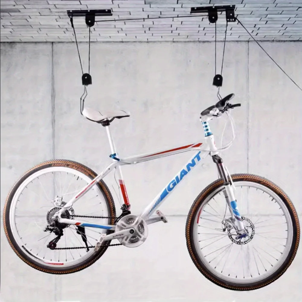 Elevador de bicicletas con escalera: ahorra espacio en garaje - imagen 4