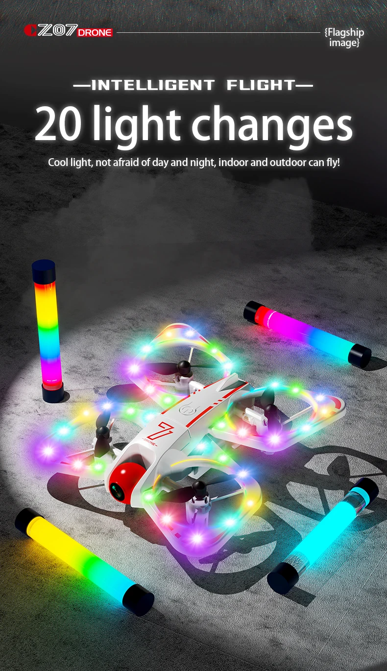 Contenido del paquete del dron