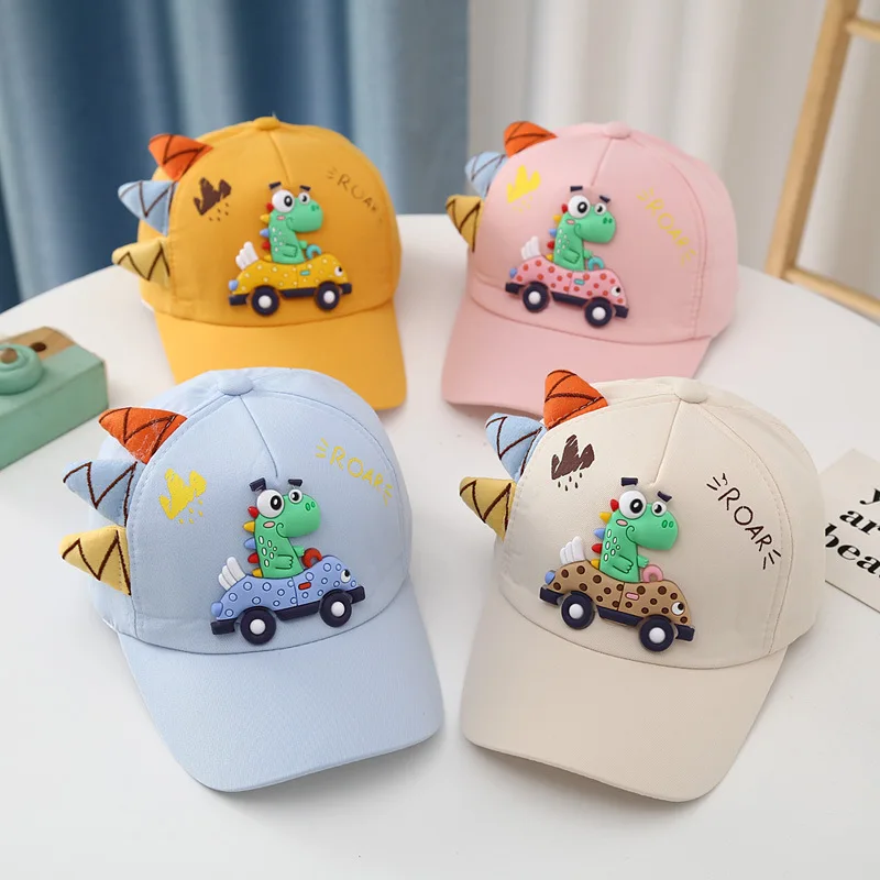 Vista frontal del gorro infantil para verano