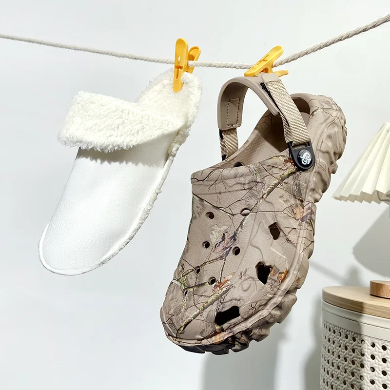 Winter Garden Zapatillas de casa con borreguito para niño, suaves - imagen 2