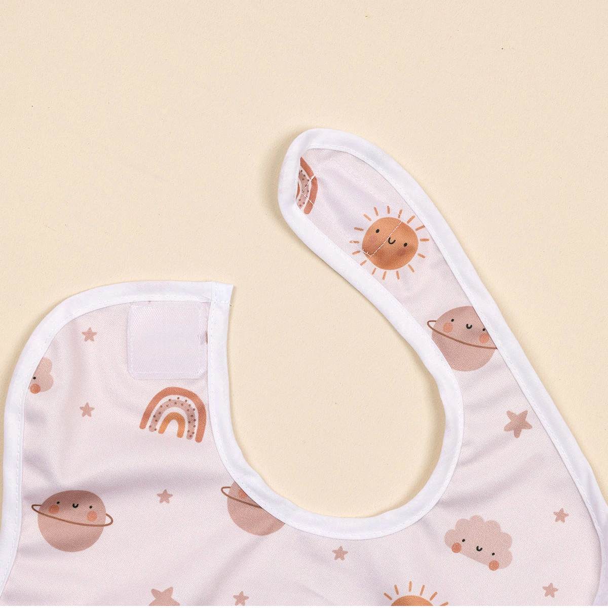 Babero impermeable para alimentación infantil con cinta mágica - imagen 4